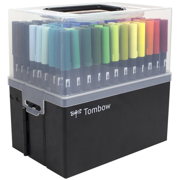 Tombow Dual Brush Pen Markers - Set of 108 w Stand