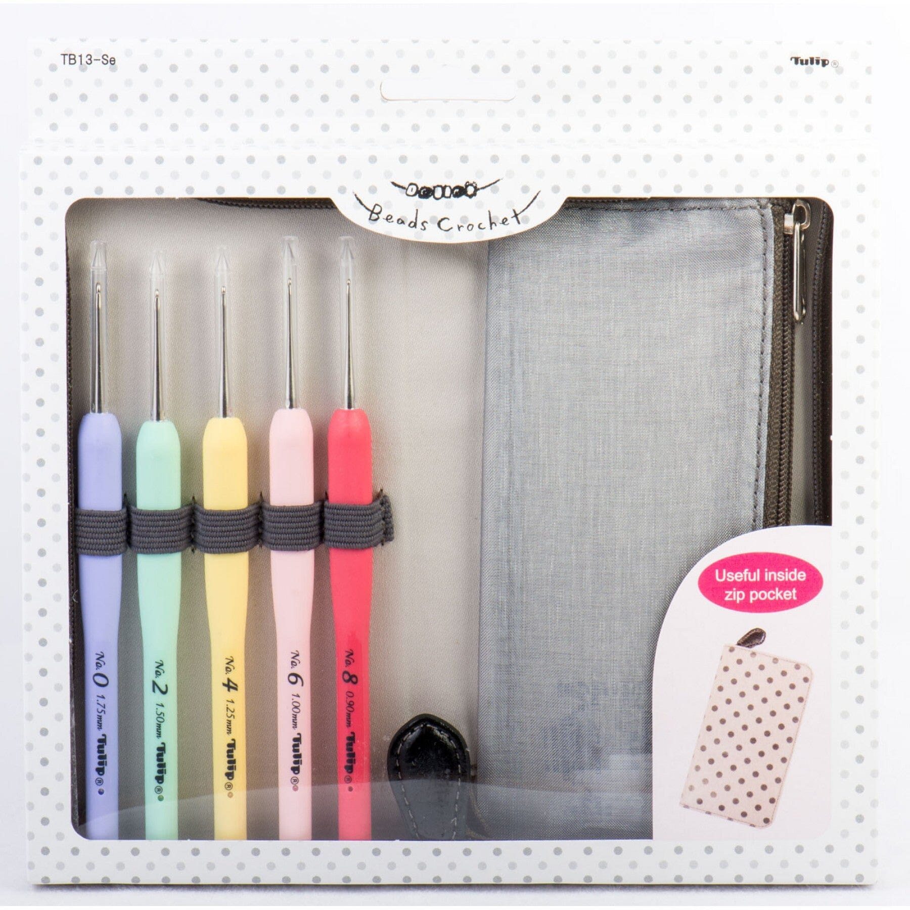 Tulip Sucre Bead Lace Crochet Hooks - Set of 5