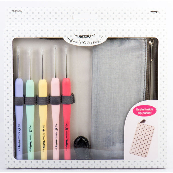 Tulip Sucre Bead Lace Crochet Hooks - Set of 5