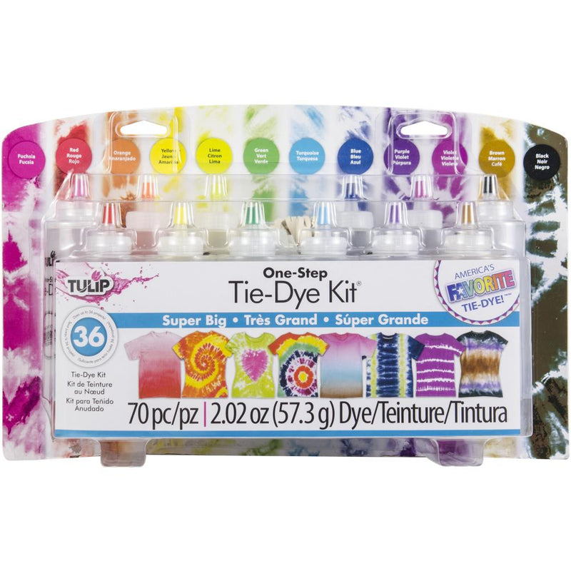 Tulip One Step Tie-Dye Kit - 12 Colours (Choose Your Set)