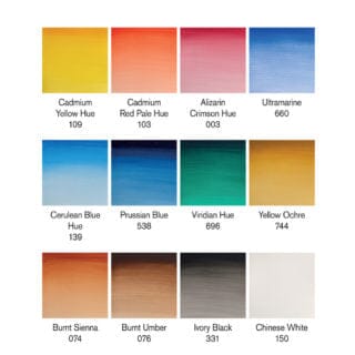 Winsor & Newton Cotman Watercolour Paint - 8ml Tubes Set