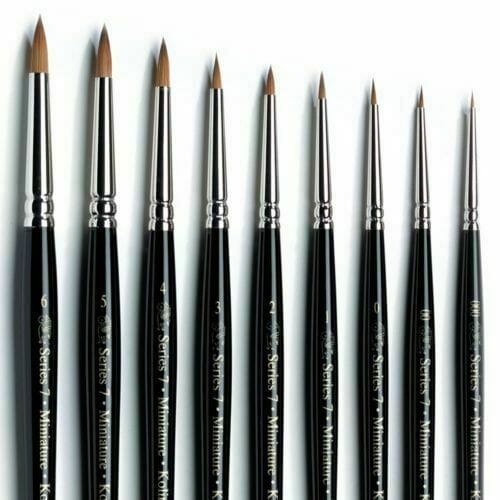 Winsor & Newton Series 7 Kolinsky Sable Paint Brush - Choose your Size