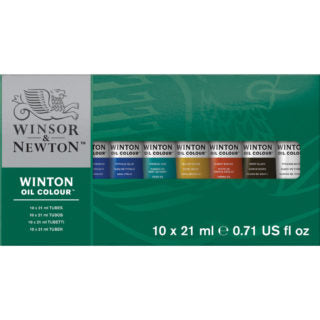 Winsor & Newton Winton Oil Colour Paint - Basic Tube Set