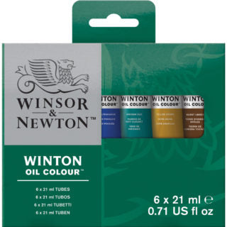Winsor & Newton Winton Oil Colour Paint - Basic Tube Set